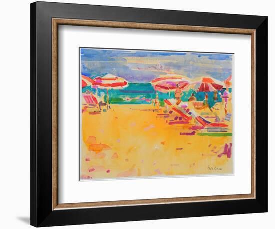 Ocean Beach-Peter Graham-Framed Giclee Print