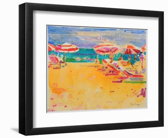Ocean Beach-Peter Graham-Framed Giclee Print