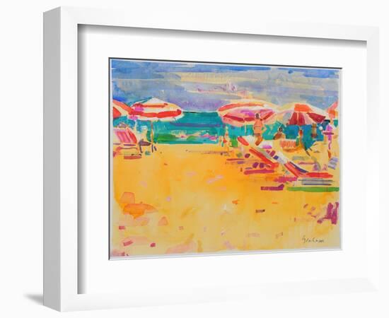 Ocean Beach-Peter Graham-Framed Giclee Print