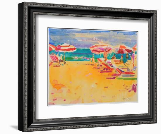 Ocean Beach-Peter Graham-Framed Giclee Print