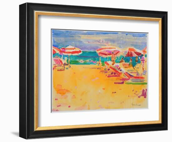 Ocean Beach-Peter Graham-Framed Giclee Print