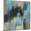 Ocean Blue Abstract I-Jennifer Goldberger-Mounted Art Print