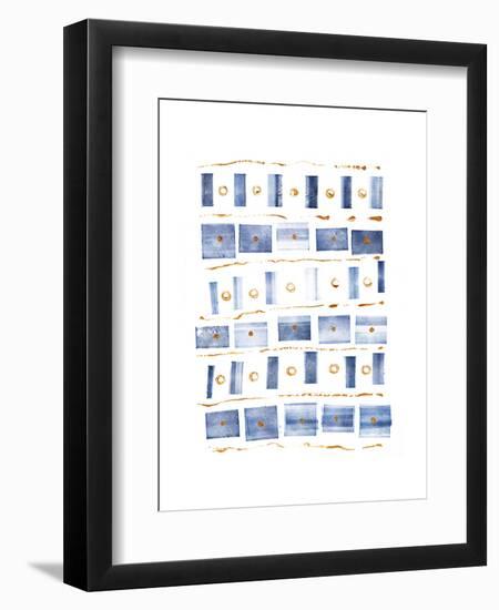 Ocean Blue III-Wild Apple Portfolio-Framed Art Print