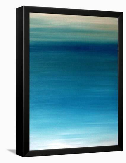 Ocean blue-Kenny Primmer-Framed Stretched Canvas