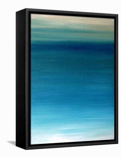 Ocean blue-Kenny Primmer-Framed Stretched Canvas