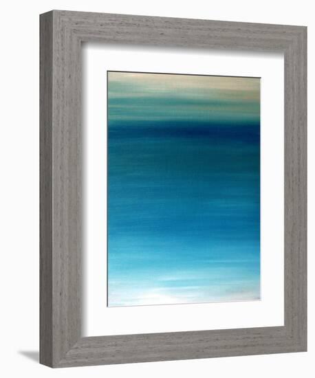 Ocean blue-Kenny Primmer-Framed Art Print