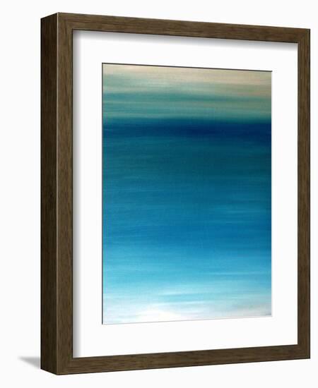 Ocean blue-Kenny Primmer-Framed Art Print