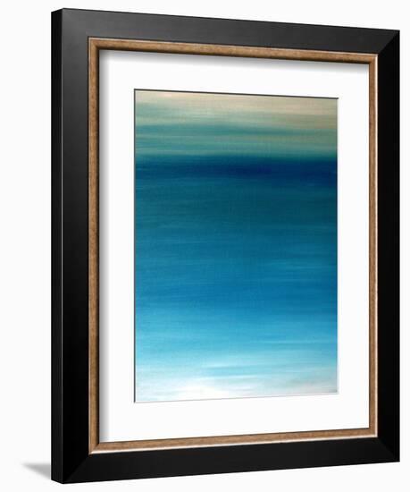 Ocean blue-Kenny Primmer-Framed Art Print
