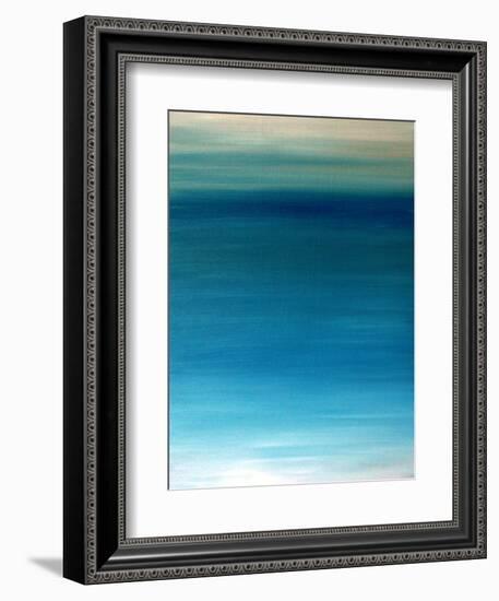 Ocean blue-Kenny Primmer-Framed Art Print