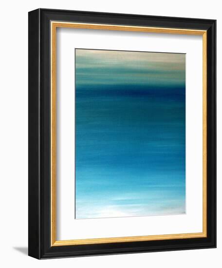 Ocean blue-Kenny Primmer-Framed Art Print