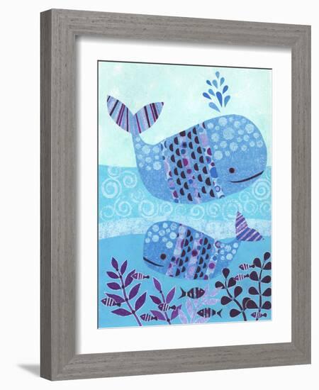 Ocean Blue-Kim Conway-Framed Art Print