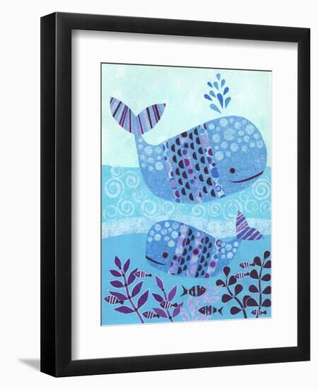 Ocean Blue-Kim Conway-Framed Art Print