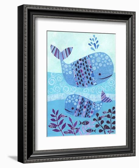 Ocean Blue-Kim Conway-Framed Art Print