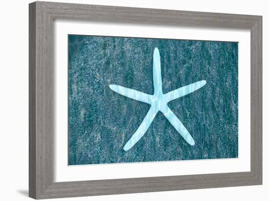 Ocean Blue-Jairo Rodriguez-Framed Art Print
