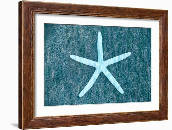 Ocean Blue-Jairo Rodriguez-Framed Art Print