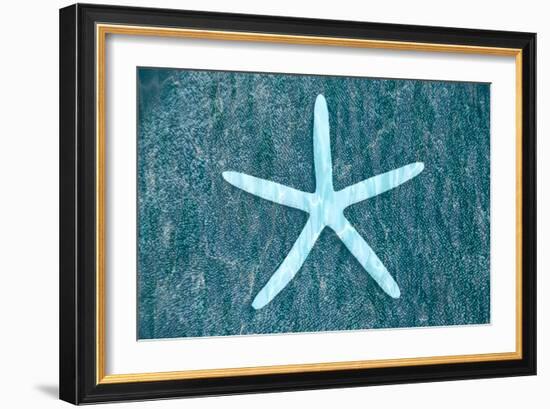 Ocean Blue-Jairo Rodriguez-Framed Art Print