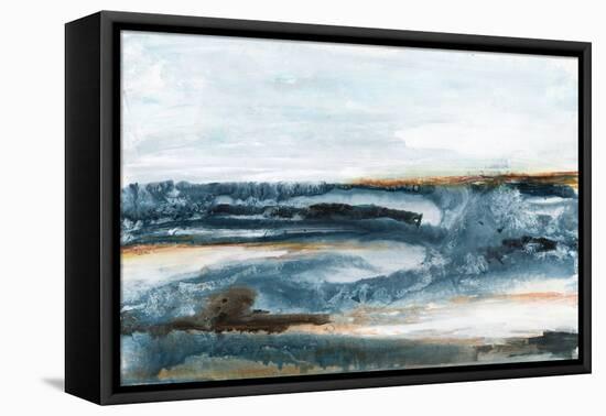 Ocean Blues I-Lila Bramma-Framed Stretched Canvas