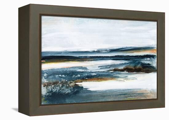 Ocean Blues II-Lila Bramma-Framed Stretched Canvas