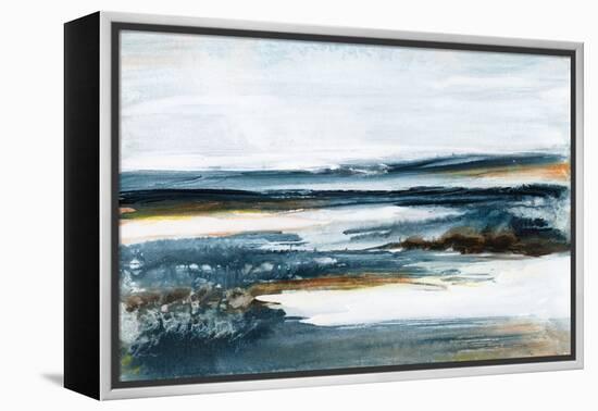 Ocean Blues II-Lila Bramma-Framed Stretched Canvas