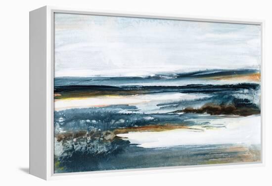 Ocean Blues II-Lila Bramma-Framed Stretched Canvas