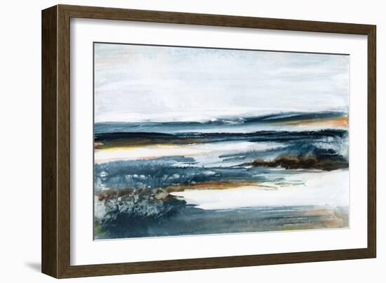 Ocean Blues II-Lila Bramma-Framed Art Print