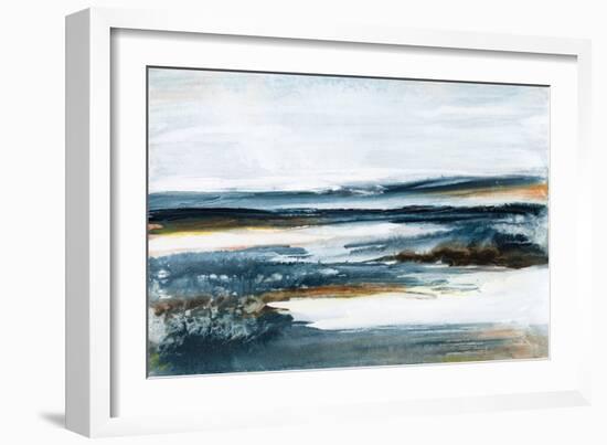 Ocean Blues II-Lila Bramma-Framed Art Print