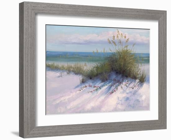 Ocean Breeze View-Jill Schultz McGannon-Framed Art Print