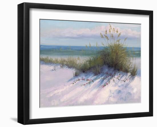 Ocean Breeze View-Jill Schultz McGannon-Framed Art Print