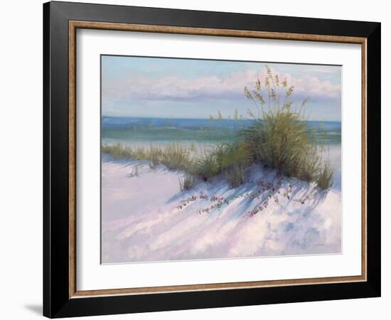 Ocean Breeze View-Jill Schultz McGannon-Framed Art Print