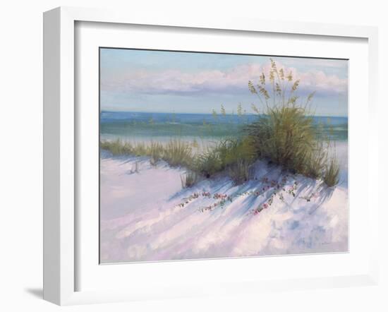 Ocean Breeze View-Jill Schultz McGannon-Framed Art Print