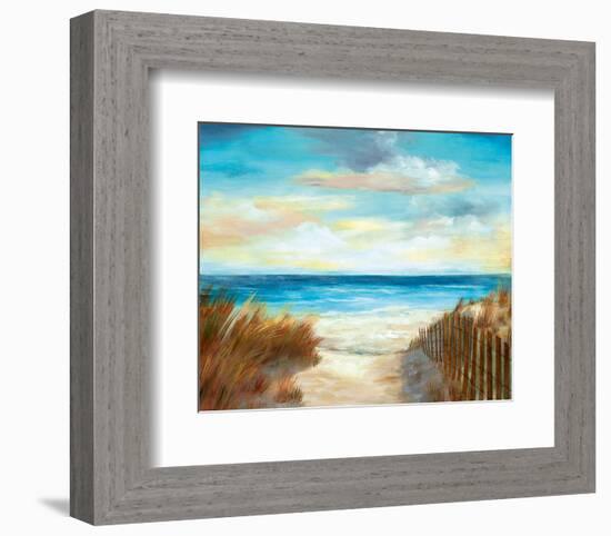 Ocean Breeze-null-Framed Art Print