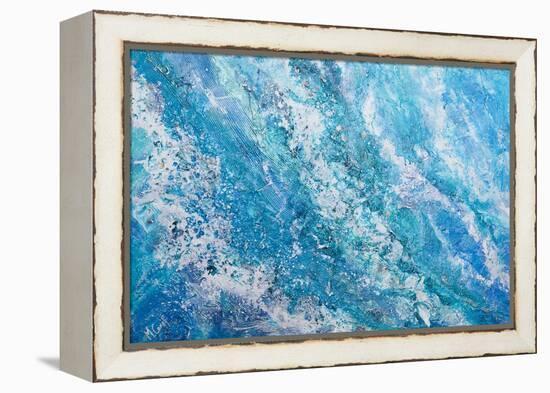 Ocean Breeze-Margaret Coxall-Framed Premier Image Canvas