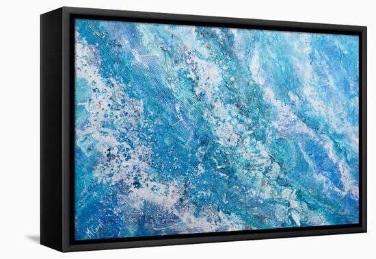 Ocean Breeze-Margaret Coxall-Framed Premier Image Canvas