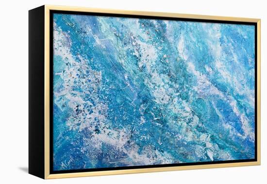 Ocean Breeze-Margaret Coxall-Framed Premier Image Canvas