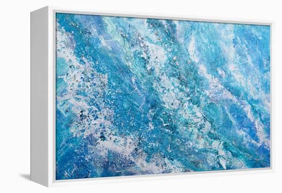 Ocean Breeze-Margaret Coxall-Framed Premier Image Canvas