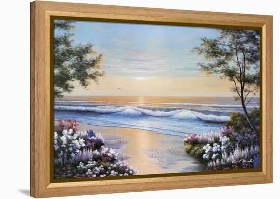 Ocean Breeze-Diane Romanello-Framed Stretched Canvas