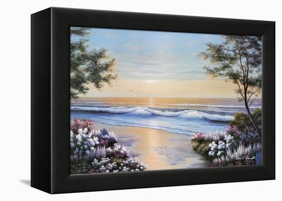 Ocean Breeze-Diane Romanello-Framed Stretched Canvas