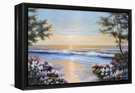 Ocean Breeze-Diane Romanello-Framed Stretched Canvas