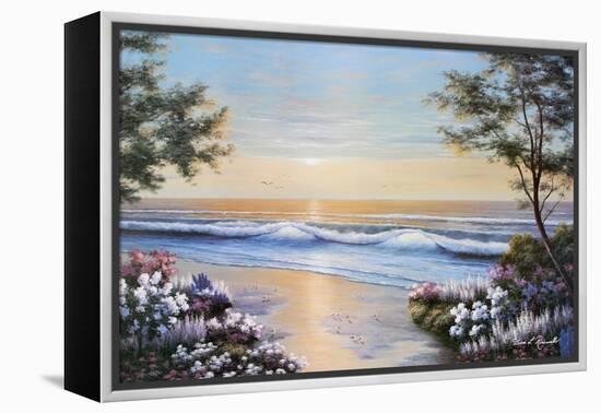 Ocean Breeze-Diane Romanello-Framed Stretched Canvas