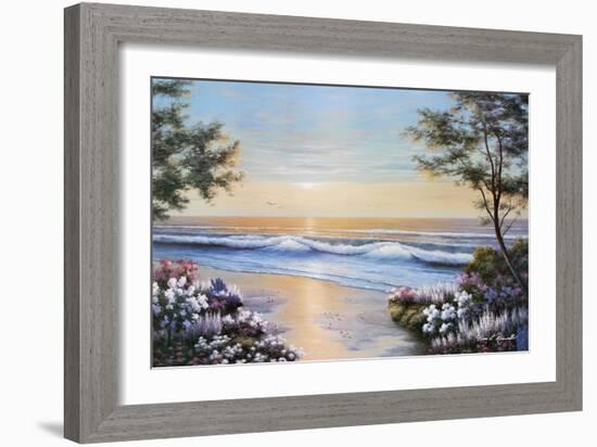 Ocean Breeze-Diane Romanello-Framed Art Print