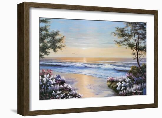 Ocean Breeze-Diane Romanello-Framed Art Print
