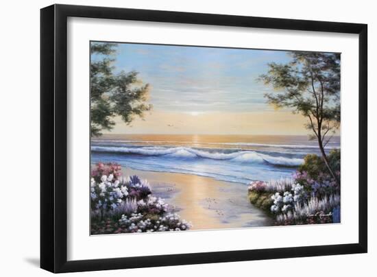 Ocean Breeze-Diane Romanello-Framed Art Print