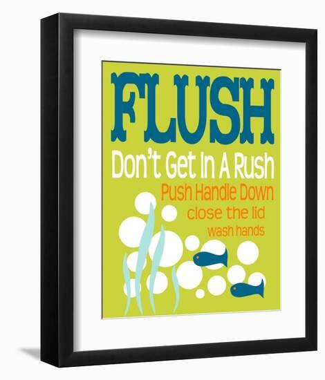 Ocean Bubble Friends 2-Leslie Fuqua-Framed Art Print