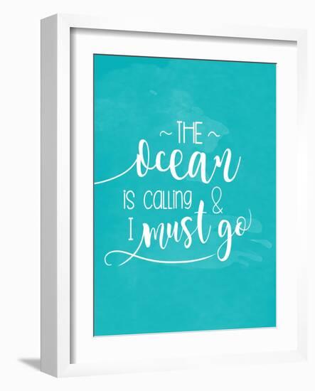 Ocean Call-Anna Quach-Framed Art Print