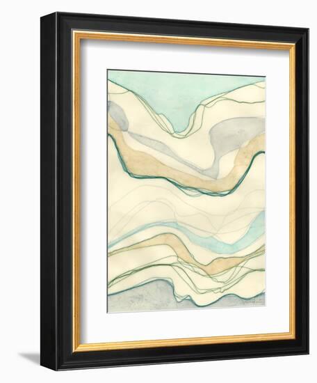 Ocean Cascade I-Vanna Lam-Framed Premium Giclee Print