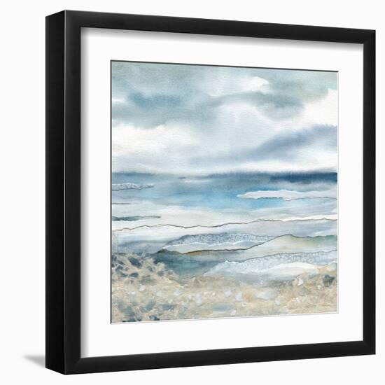 Ocean Collage-Carol Robinson-Framed Art Print