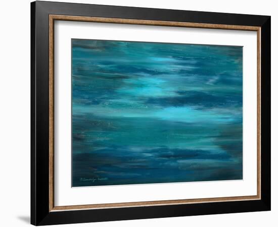 Ocean Colors I-Gwendolyn Babbitt-Framed Art Print