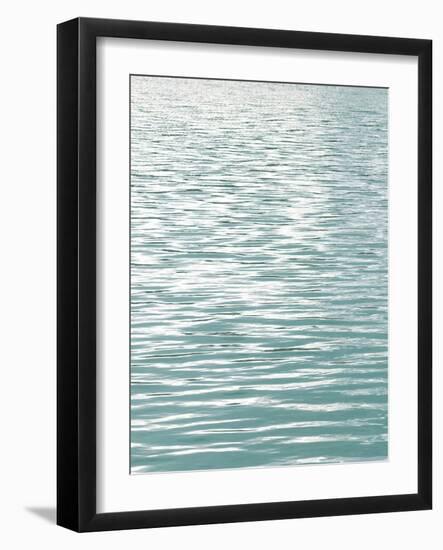 Ocean Current Aqua I-Maggie Olsen-Framed Art Print