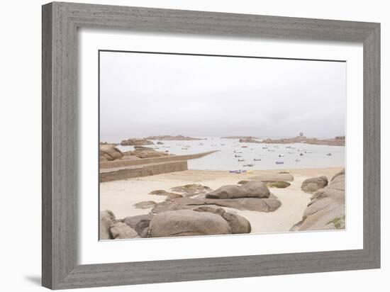 Ocean Dock-Carina Okula-Framed Giclee Print