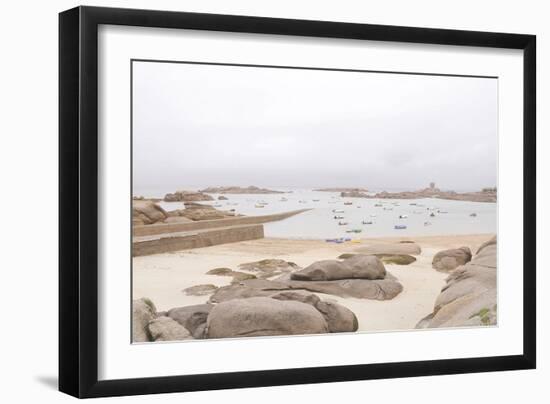 Ocean Dock-Carina Okula-Framed Giclee Print